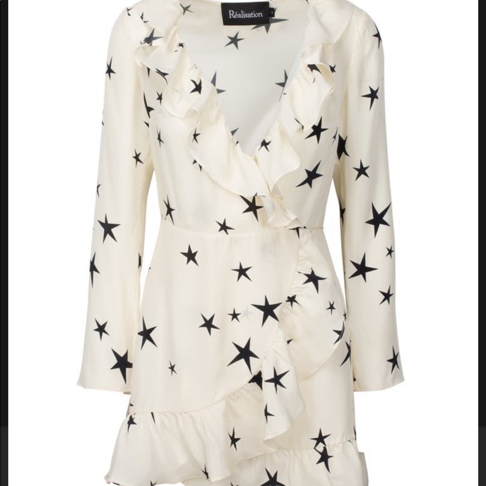 Realisation Alexandra cream superstar dress